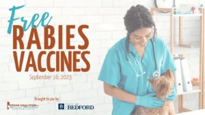 Bedford *Free Rabies Vaccine Clinic